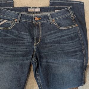 Women's Mid-Rise Blue Jeans